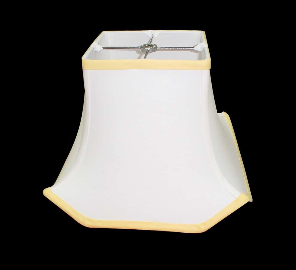 Pagoda Square Cut Corner Bell Lamp Shade NA 6 Panels Customized
