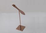 Adjustable Height Shoes Store Display Props , Metal Footwear Display Stands