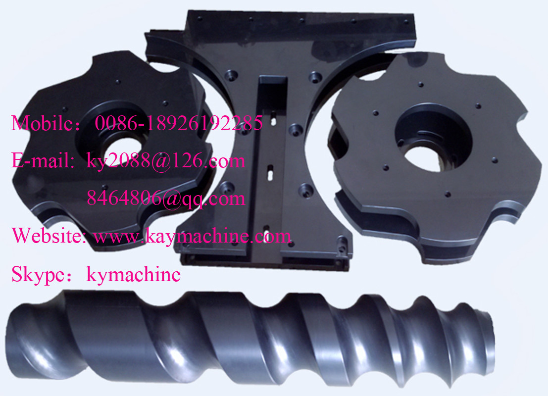 Capper Antirotation Starwheels Variable pitch screws vial outlet screws bottle can handling China manufacturer factory