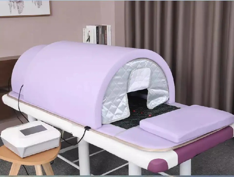 Tourmaline Energy Stone Premium Zero Far Infrared Sauna Dome Spa With Red Light Therapy