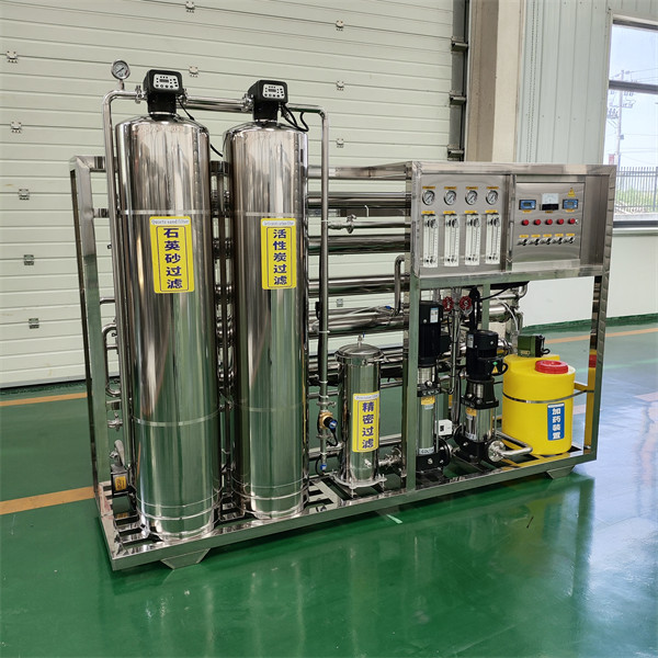 1000LPH Commercial Double-stage Reverse Osmosis Water Treatment System