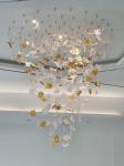 ODM Maple Leaf Chandelier Anti Glare Customized Pendant Lamp