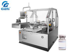 China High Precision Vertical Round Bottle Labeling Machine Non Stop wholesale