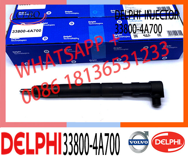 Diesel fuel common rail injector 28229873 33800-4A710 33800-4A700 for KIA HYUNDAI engine