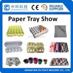 Semi Auto Egg Tray Packaging Machine , Reciprocating Fruit Tray Machine