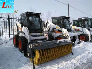 China China wheel loader Angle Broom Sweeper &amp; Cleaner skid steer sweeper wholesale