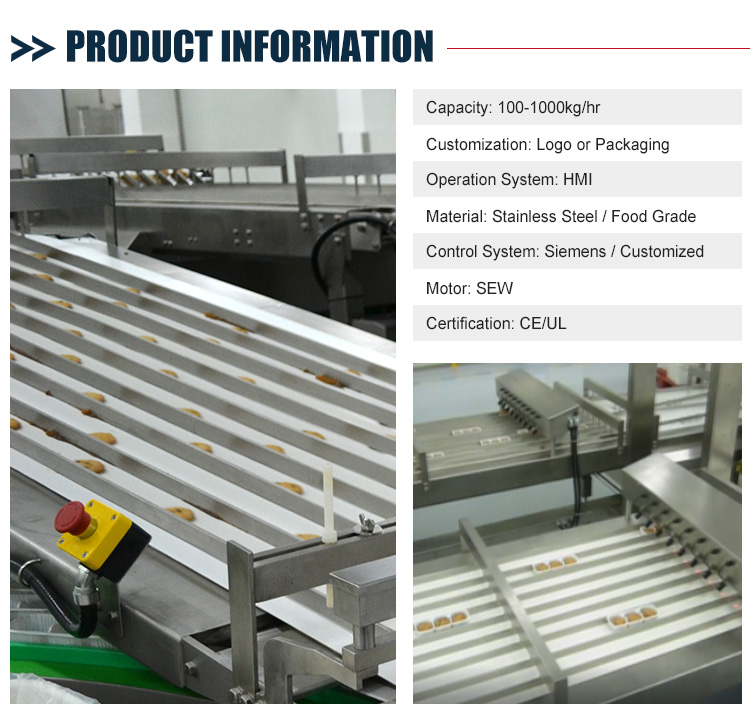 High Speed Biscuit Packing Line Food On Flat Automatic Biscuit Tray Packing Machine