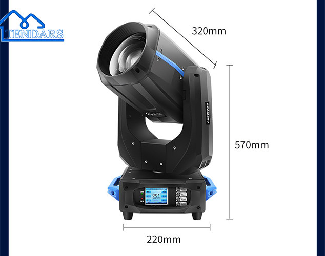 Colorful Party Tent Accessories Rotating Shaking Head Beam Lights Stage Lighting Equipment