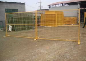 China Canada style 6 Feet X 10 Feet Portable Fence Panels wholesale
