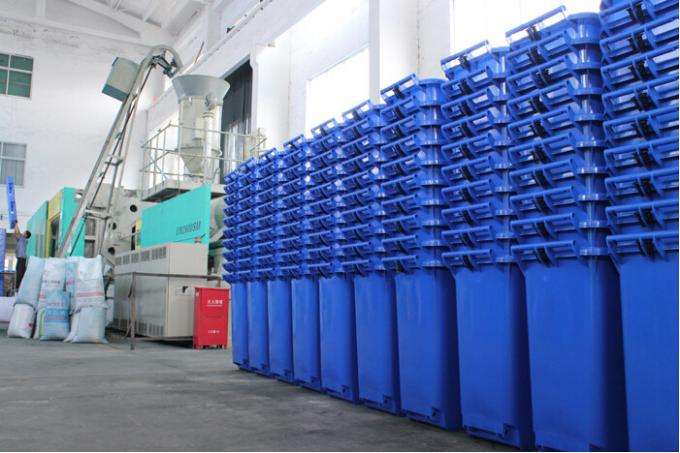 240 liter pure HDPE dustbin compost bin publis trash can or plastic garbage