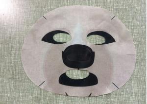 China Transparent / Invisible Facial Sheet Mask Imitation Silk Rayon Nonwoven Fabric wholesale