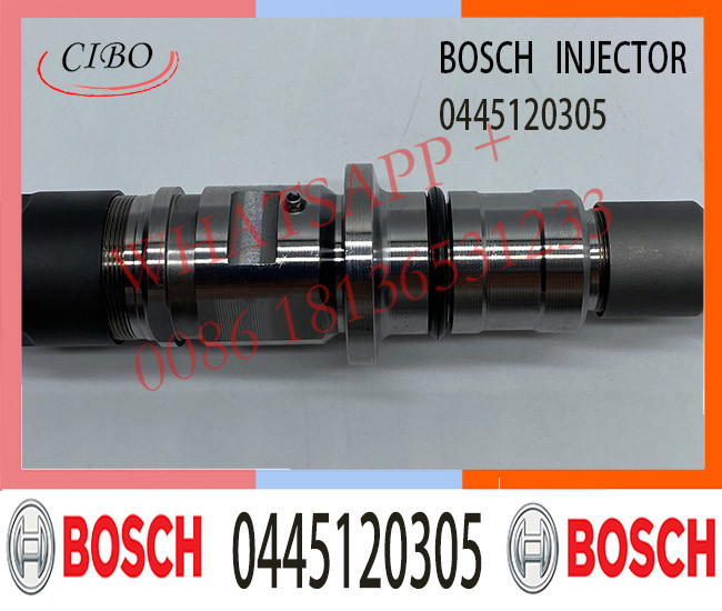 0445120305 Nozzle DLLA149P2271 Diesel Common Rail Fuel Injector 5268436 6746- 11-3100