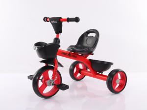 China Kids Tricycles Steel Frame Single Speed Childrens Non Gear For 3-7 Years Old Boys Girls Training wholesale