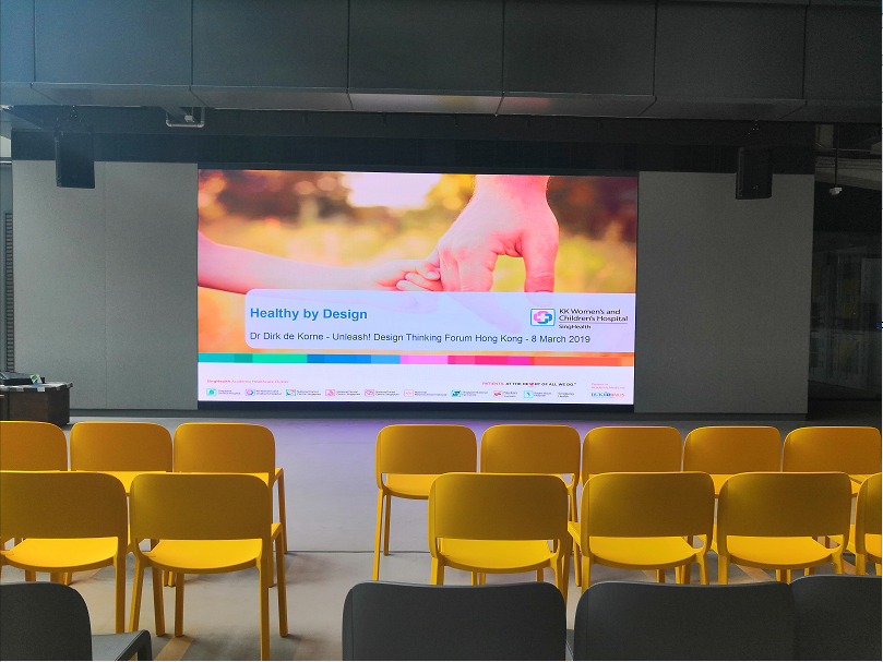 Small 2.5 Mm Pixel Fine Pitch Led Display Ultra Thin Indoor Fixed Installation