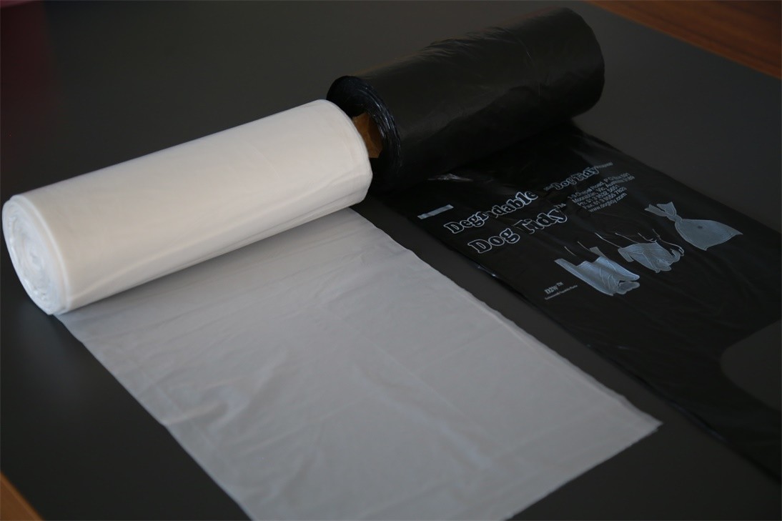 Disposable Plastic Trash Can Liners / Rubbish Bin Liners Eco Friendly Biodegradable