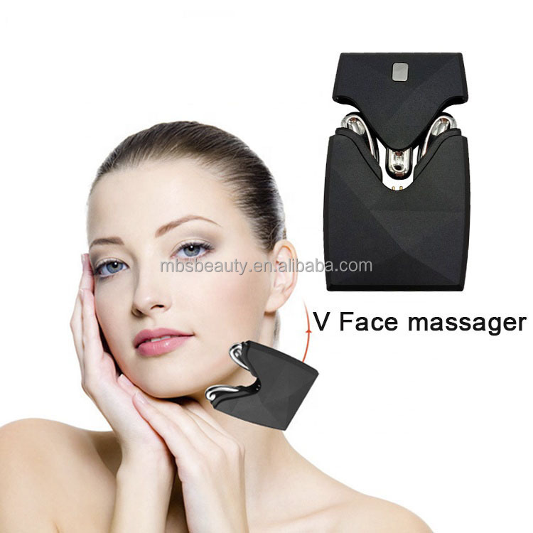 Bio Microcurrent Face Lifting EMS Home Use V Shape Rf Skin Rejuvenation Massager