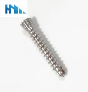 China Titanium Medical Equipment Parts Bone Screws Cnc Turning Corrosion Resistant wholesale