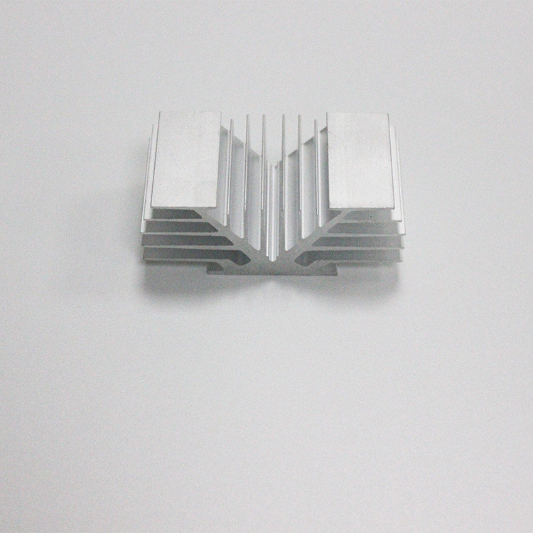 Rustproof AL6063 Heatsink Extrusion Profiles , Durable Anodized Aluminum Heat Sink