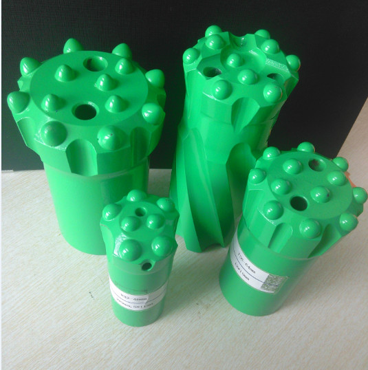 R32 Rock Button Drill Bit Heat Process Carbide Semi-Ballistic