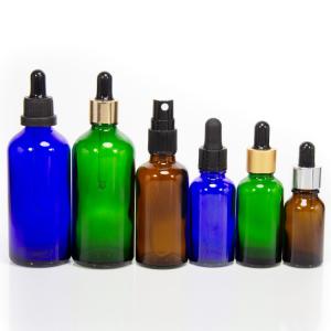 China Empty Amber 2oz Dropper Bottles Tincture For Essential Oil wholesale