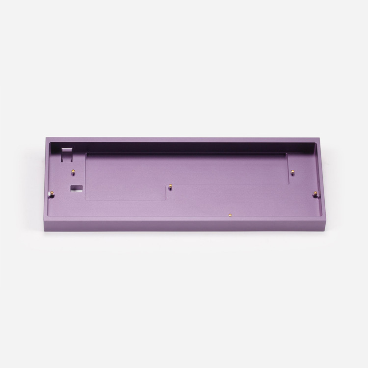 Al6061 Sandblast Mechanical Keyboard Case Part Oem Color Anodized ANSI