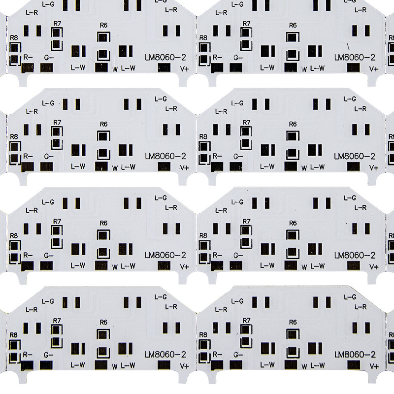 Custom Routing V CUT Beveling LED PCB Board Layout Double Sided