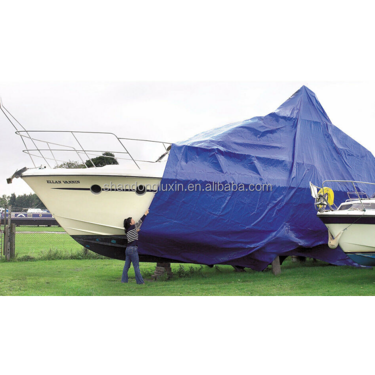 500D Yarn Count Coated Waterproof PE Tarpaulin for Agriculture and Industrial Cover