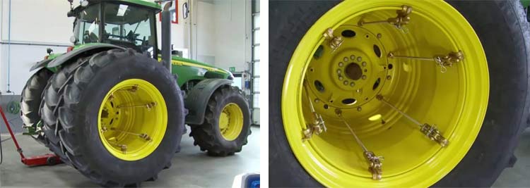 High Strength Tractor Twin Wheel Clamp Heavy Duty Solution for Challenging Terrain