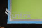 Customized Insulation Single Side Silicone Rubber Coated Fireproof Silicone