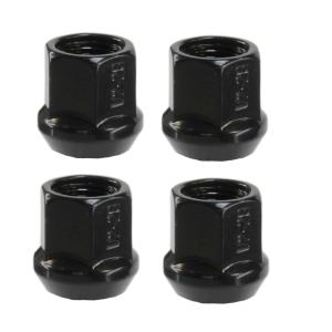 China Black Steel Acorn Lug Nuts / Chrome Wheel Nuts 1/2&quot; Fits Dodge Ramcharger wholesale