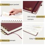 Hardcover 4.33'' X 6.69'' Weekly Academic Planner Vertical Inner Page