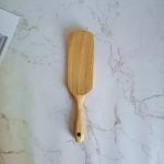 Salad Sauce Mixing Kitchen Wooden Utensils Drain Acacia Wood Spatula