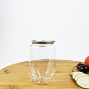 China 250ml Plastic Food Storage Cans w/ Snap Lid wholesale