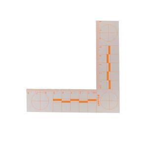 China P123 8x8 cm fluorescent right angle photographic evidence scale wholesale