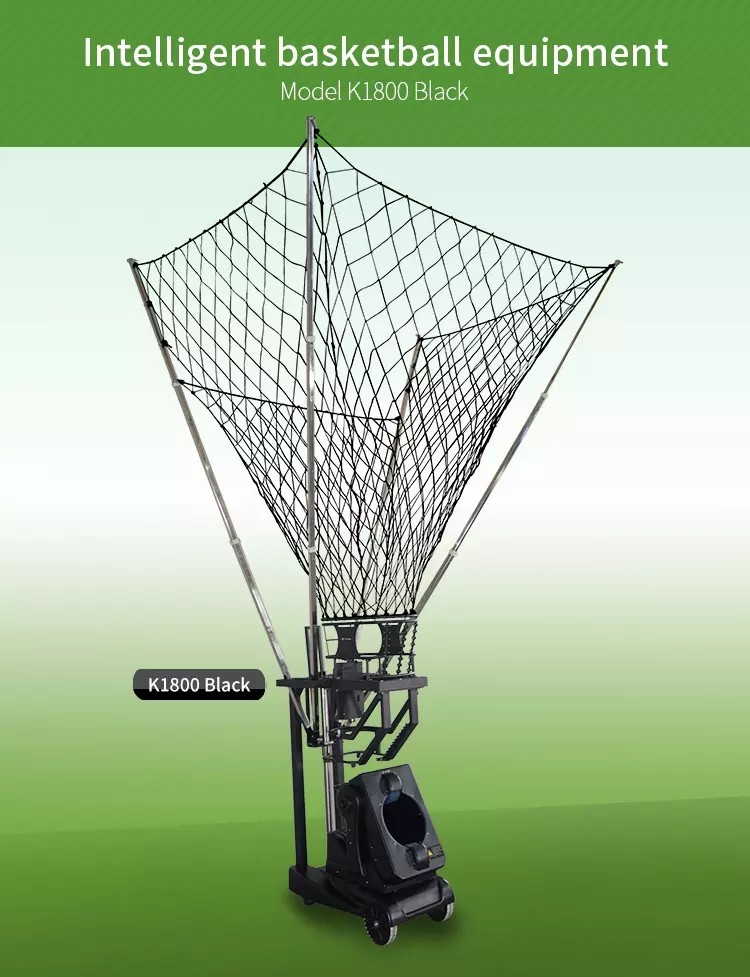 150W 3 Balls Basketball Rebounding Machine Outdoor For Training