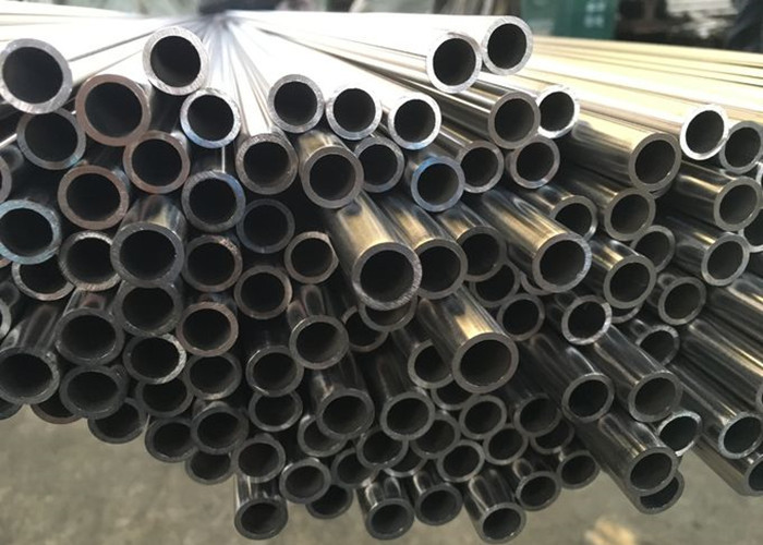 Seamless Welded Annealed Pipe / Metal Cold Drawn Steel Tube Round Shape