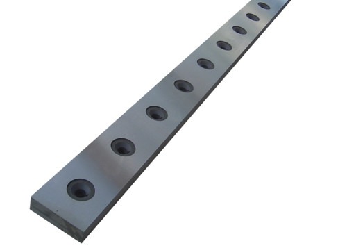 Stainless Steel Sheet Metal Shear Blades Guillotine Knife For Cross Cutting