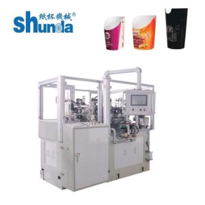 China Food Packaging Kebab Paper Container Machine With Hot Air System wholesale