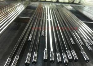 China T51 4265mm Threaded Steel Rod / Drill Extension Rod Customized Length wholesale