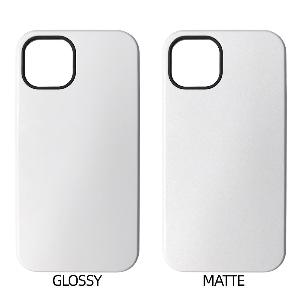 TPU Protective Sublimation 2 In 1 PC Coated Tough Case For IPhone 16 15 14