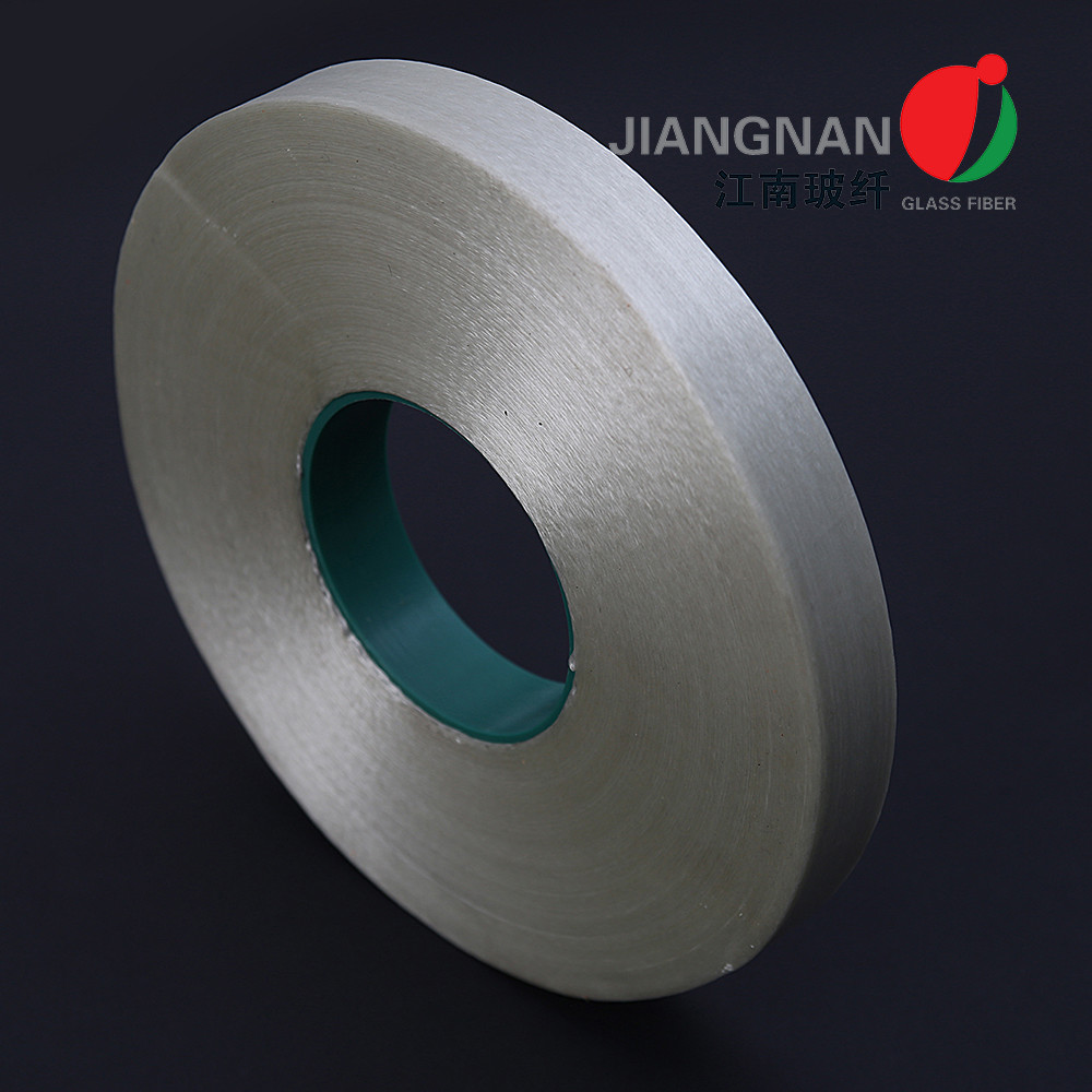 Polyester Resin 0.3mm Impregnated Fiberglass Banding Tape For Motor