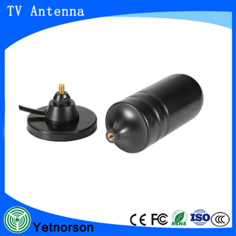 Indoor Marine Satellite DVB-T2 High Gain UHF Digital Car Magnetic ISDB-T Passive TV Antenna with TS9 Connector