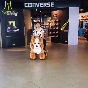 China Hansel amusement high quality family walking plush animal toy ride wholesale