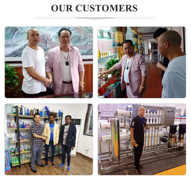 500L/Hour RO Reverse Osmosis Water Treatment Equipment with Stainless Steel/FRP Tank