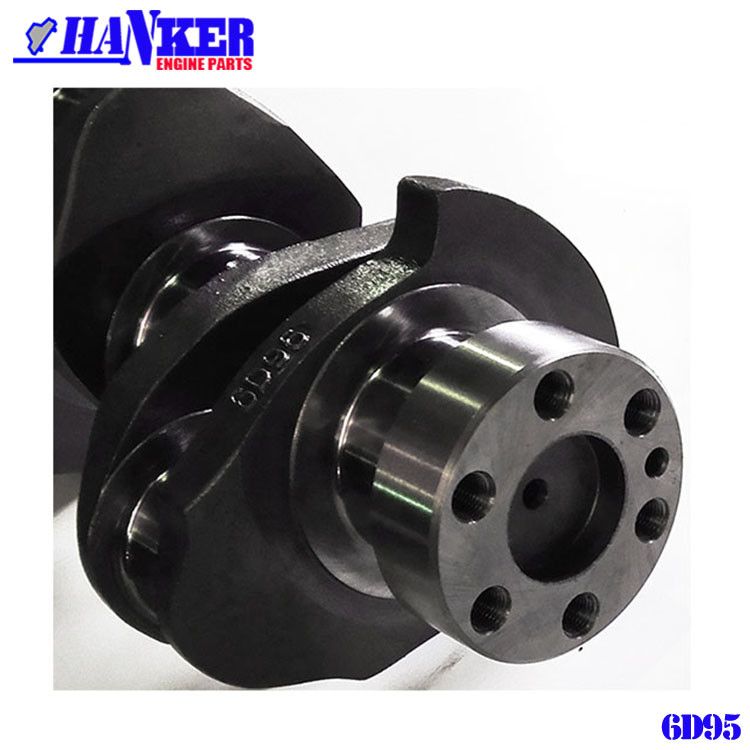 HRC 45 Diesel Engine Crankshaft For Komatsu 6207-31-1100 6D95 6D95L