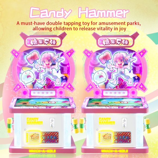 Kids Arcade Games Factory Direct Coin-Operated Whack-A-Mole Machine