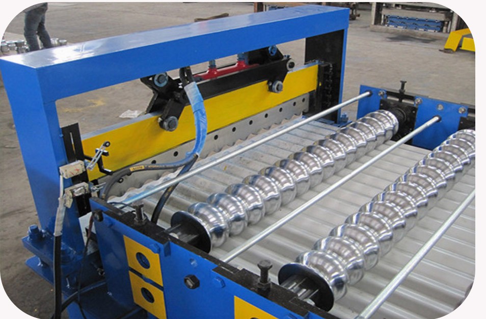 durable corrugated arc roof machine