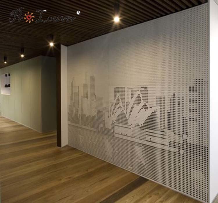 Perforated Aluminum Sheet Used for Interior Cladding/ Ceiling Decoration