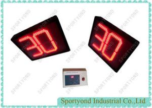 China Red LED Water Polo Shot Clock , 30 Seconds Shot Clock Ultra Bright for basketball sports wholesale