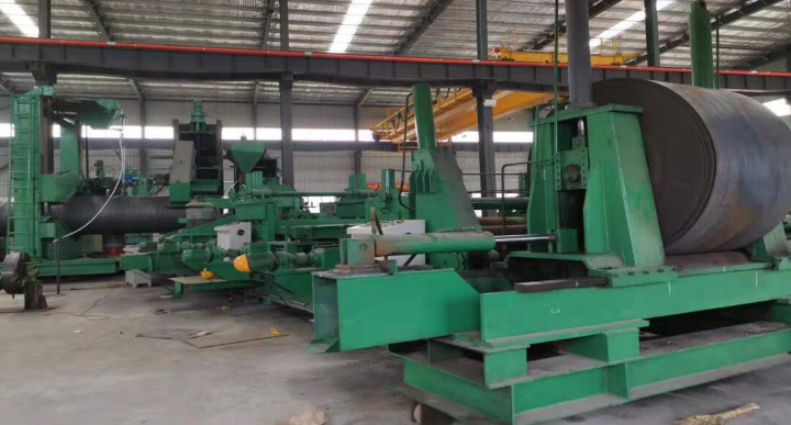 219-1620 Mm Spiral Welded Pipe Mill Machine Easy To Operate Energy Saving